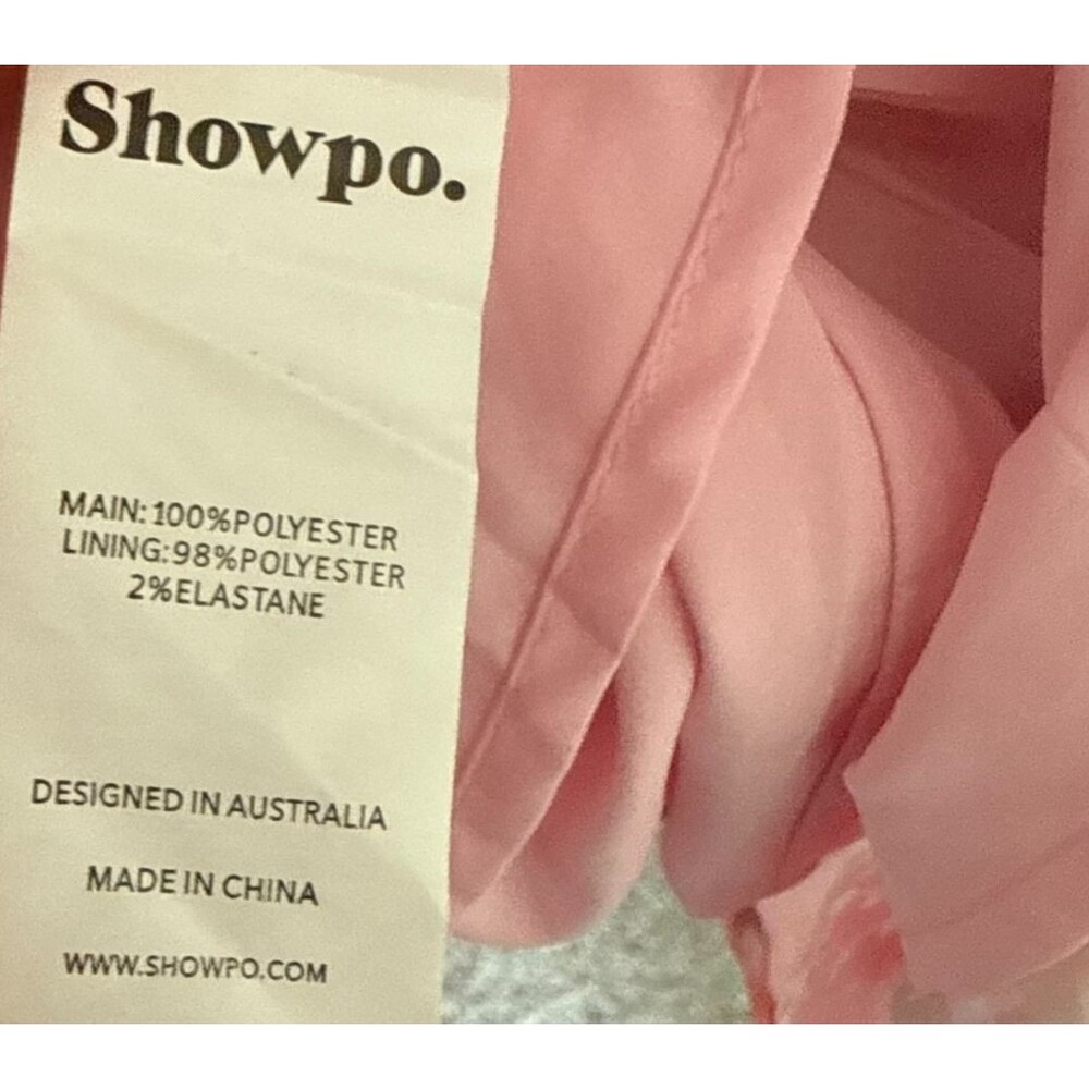 Showpo Phorchia Mini Dress Fit and Flare Puff Sleeve Corset Romantic Size 6 - Picture 13 of 13